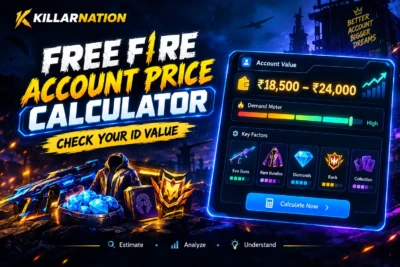 Free Fire Account Price Calculator