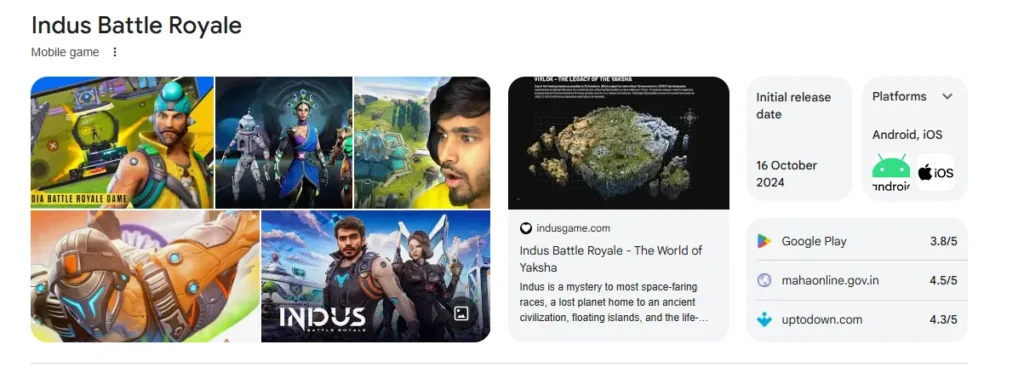 Indus Battle Royale game