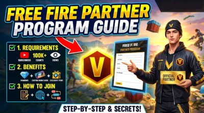 Free Fire Partner Program