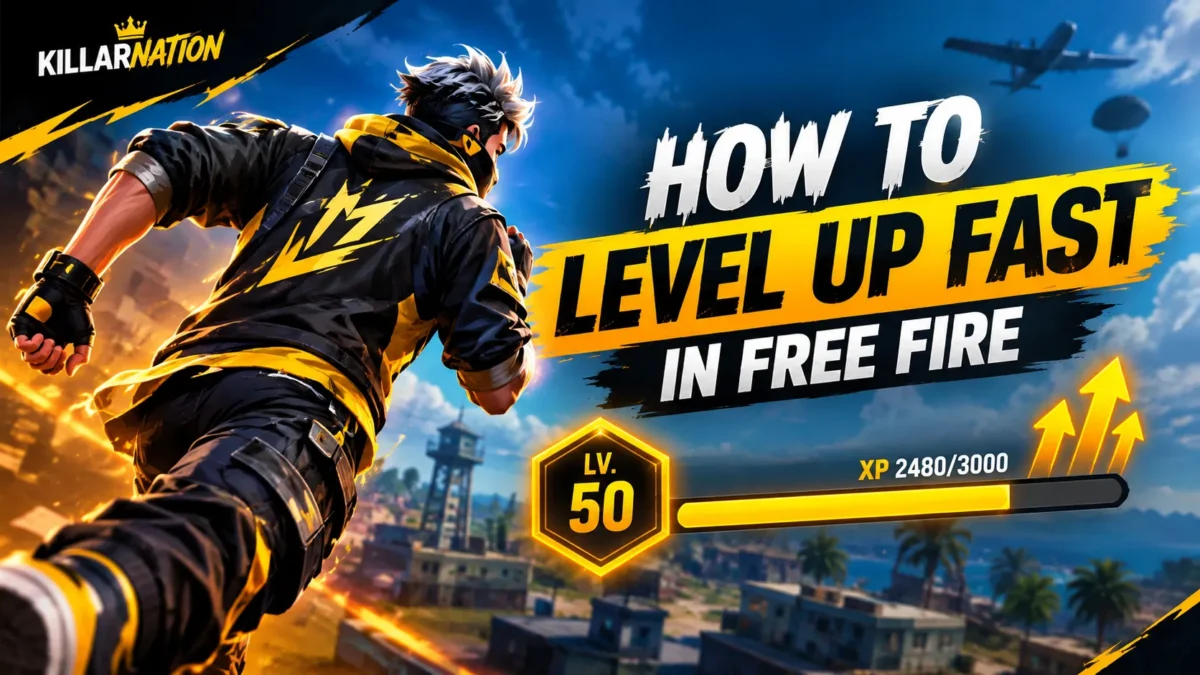 how to increase level in free fire