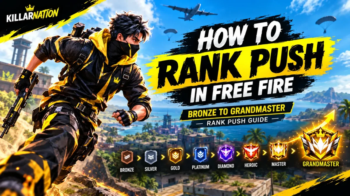 how to rank push in free fire
