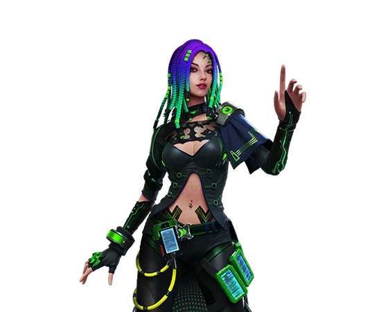 Moco character in Free Fire