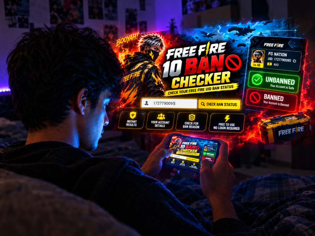 Free Fire ID Ban Checker image alt