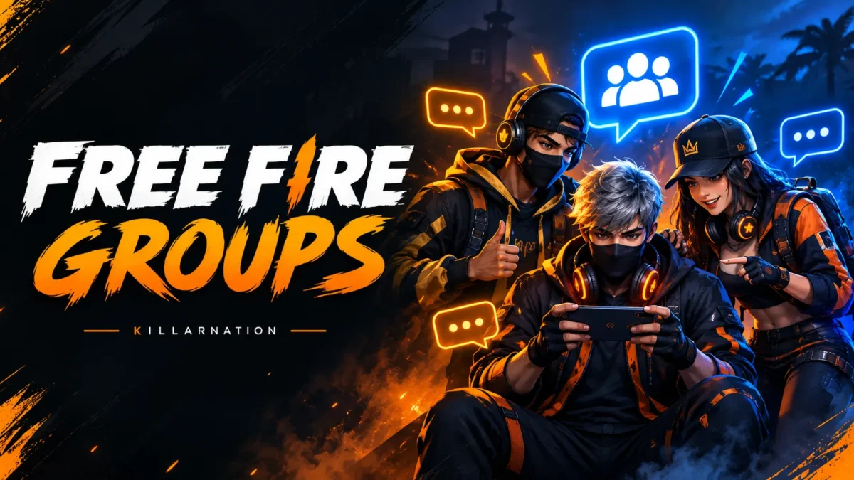 Free Fire Groups Gaming Banner
