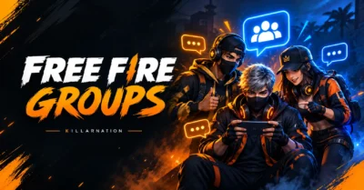 Free Fire Groups Gaming Banner